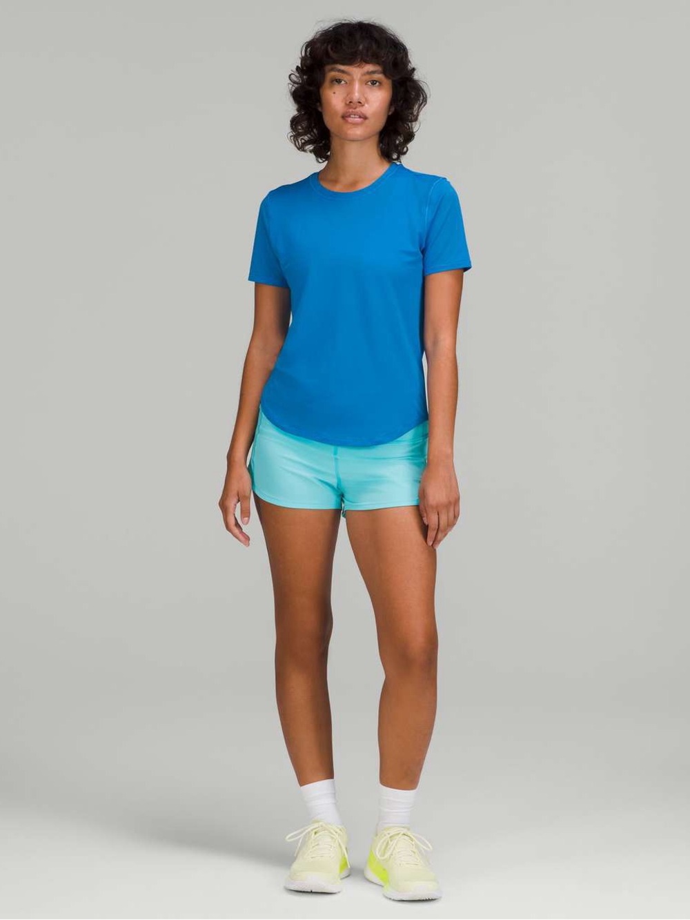 Lululemon High-Neck Running and Training T-shirt, size 8